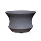 信楽焼 陶器鉢 中深ソリ M 5.5号 黒鉄釉 約17センチ
